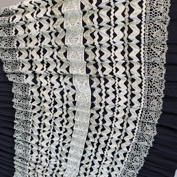 60's Fiesta Dress By Desert Flower Orginals Waist 32 Size M-L - Picture 5 of 15